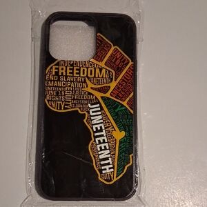 Black Freedom Juneteenth Phone Case I Phone 14 Pro Max